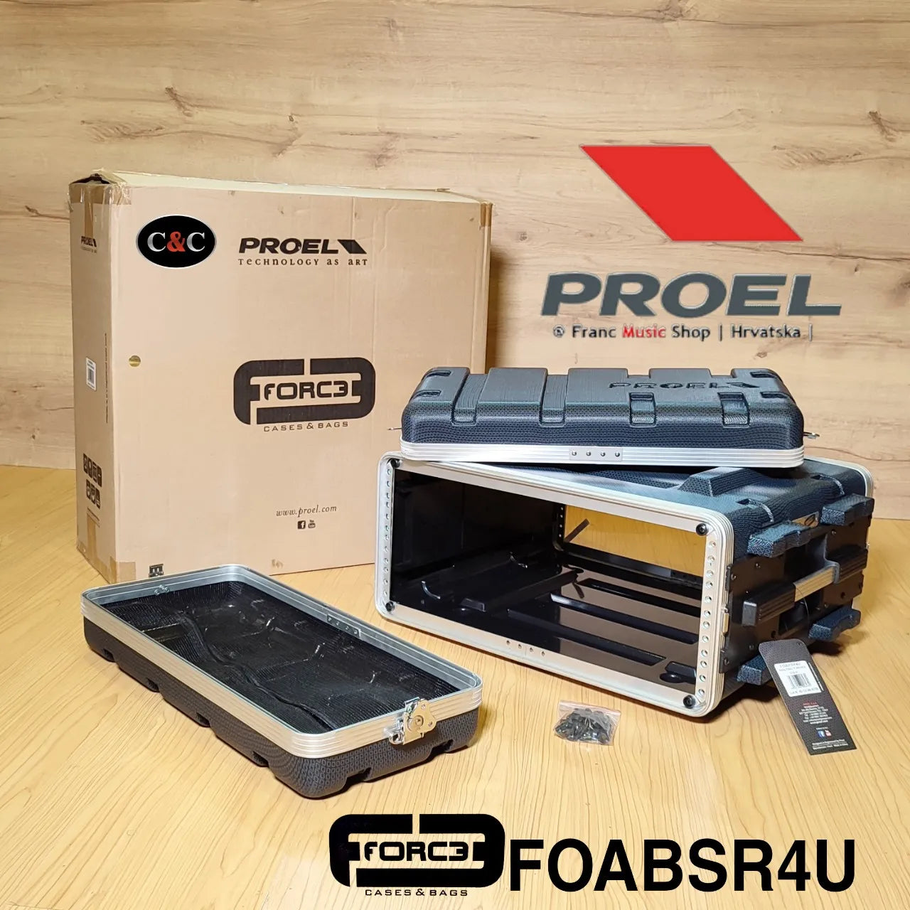RACK PROEL ABS-POLIETILENO FOABSR4U – Hipercentro Electrónico