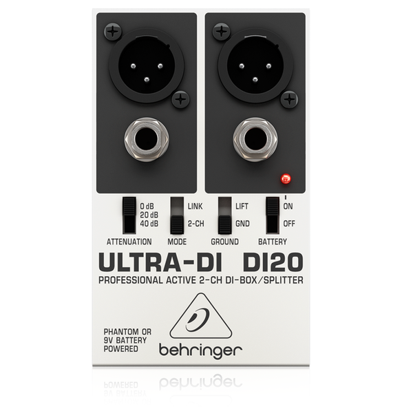 Caja directa doble pasiva ULTRA-DI20 BEHRINGER