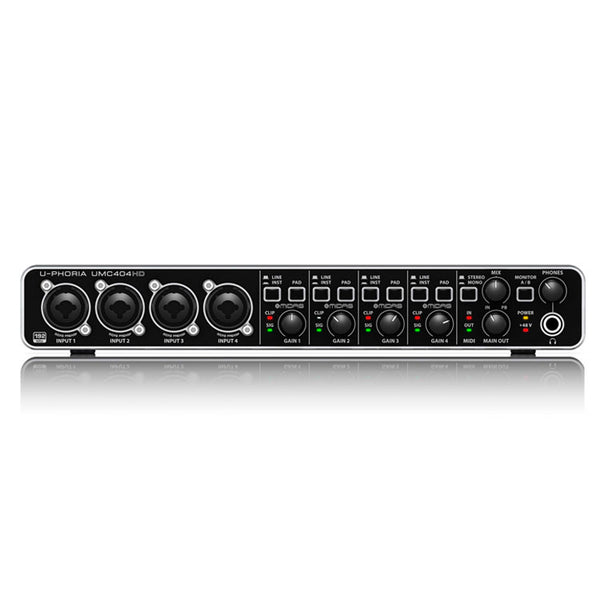 Interfaz de audio para grabación UMC404HD BEHRINGER
