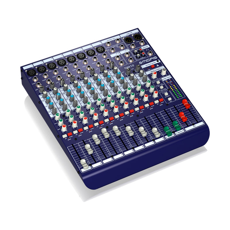 MIXER ANALOGO DE 12 CANALES MIDAS DM12 – Hipercentro Electrónico