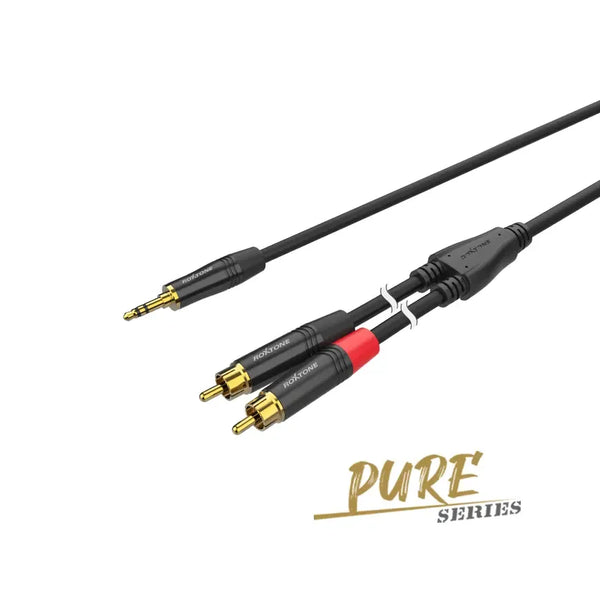 CABLE 2 PLUG RCA A PLUG STEREO 3.5MM ROXTONE PACC150L2